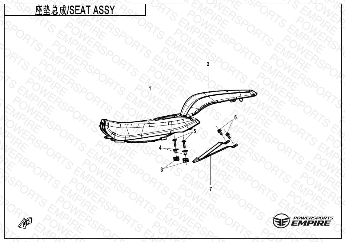 F13 — SEAT ASSY