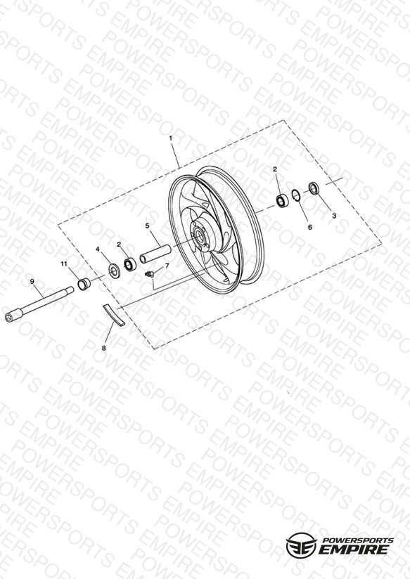 Front Wheel - Roadster