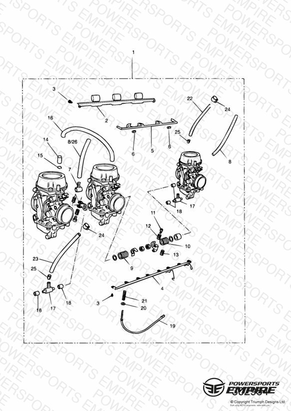 Carburettors All Markets Except US CAL » ENG NO 55880