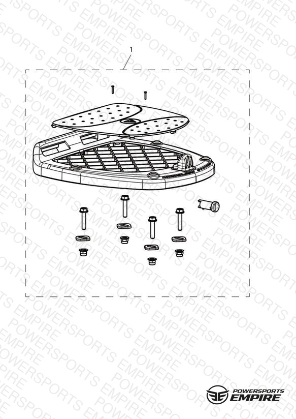 Mounting Kit, Top Box