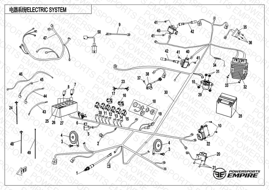 F15-1-A-V2 — ELECTRIC SYSTEM(MAIN CABLE WITH INTEGRATED RELAY/FUSE BOX)