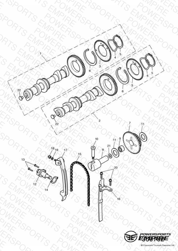 Camshaft and Drive » ENG NO 186916
