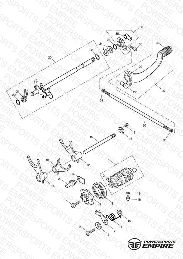 Gear Selectors & Pedal > 468390