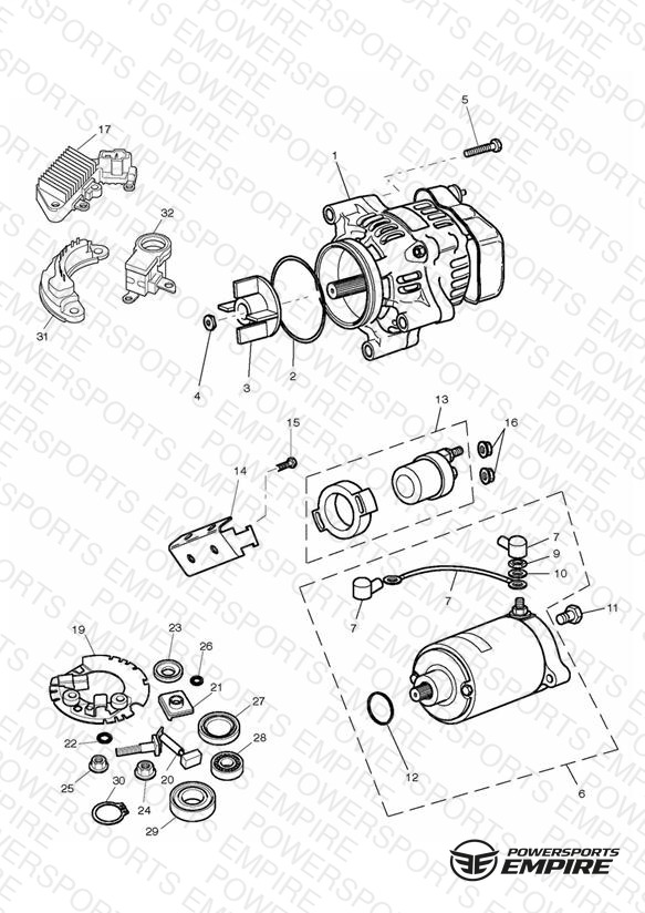 Alternator/Starter