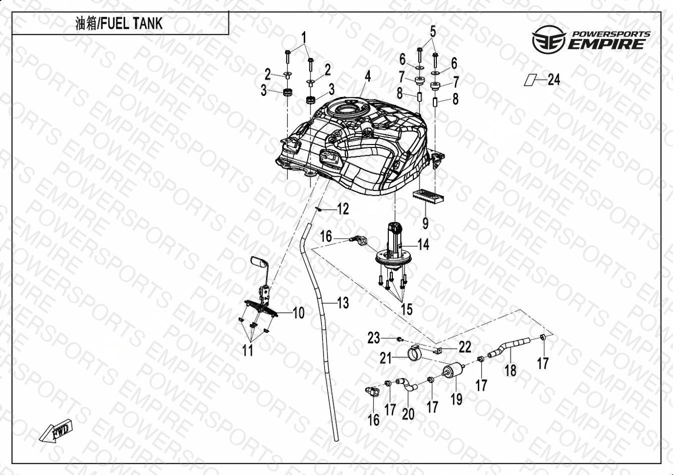 F12 — FUEL TANK