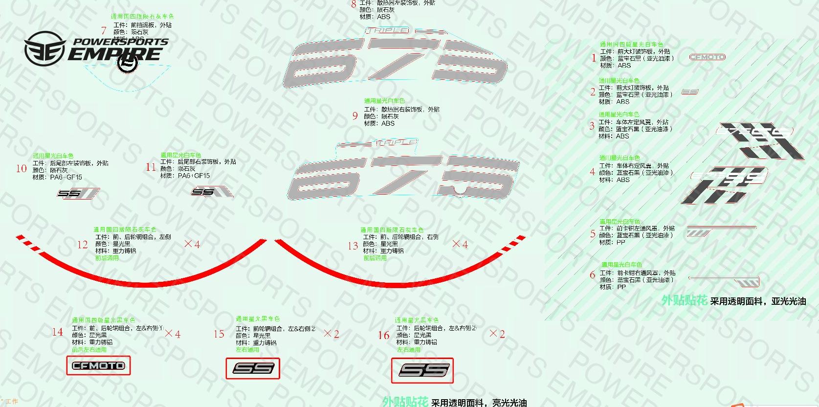 F19-3 — DECALS (AEROLITE GREY)