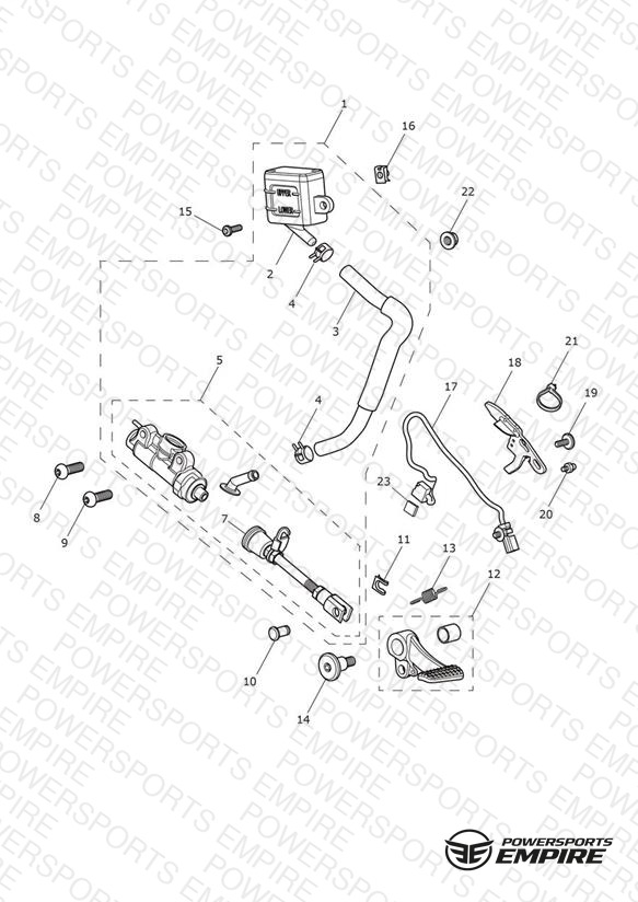 Rear Brake Master Cylinder