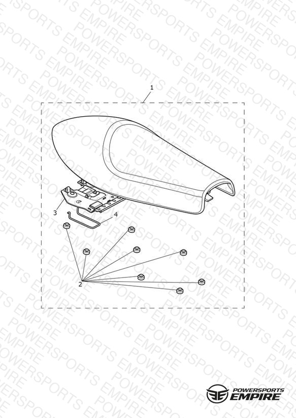 Seat Assembly - Single Seat Version