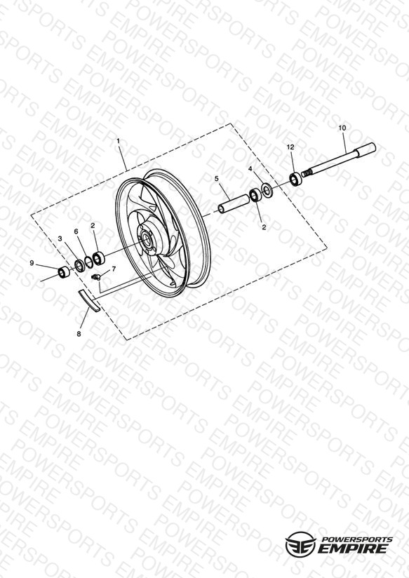 Front Wheel - Rocket III & Classic