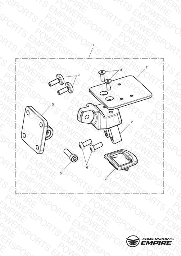 GPS Mount Kit, US