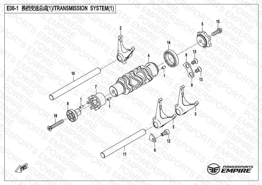 E06-1 — TRANSMISSION SYSTEM (1)