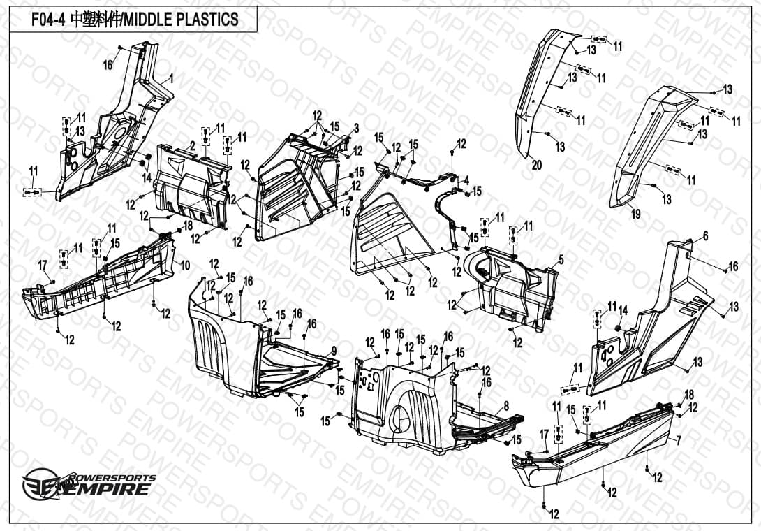 F04-4 — MIDDLE PLASTICS