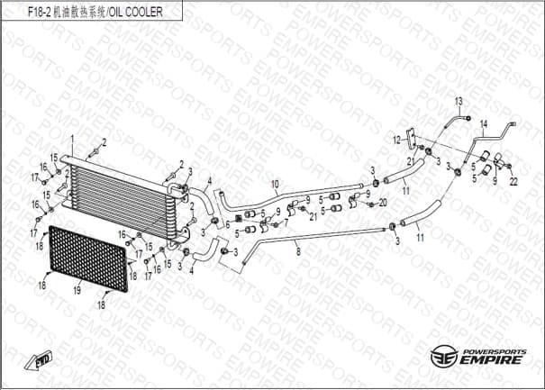 F18-2 — OIL COOLER