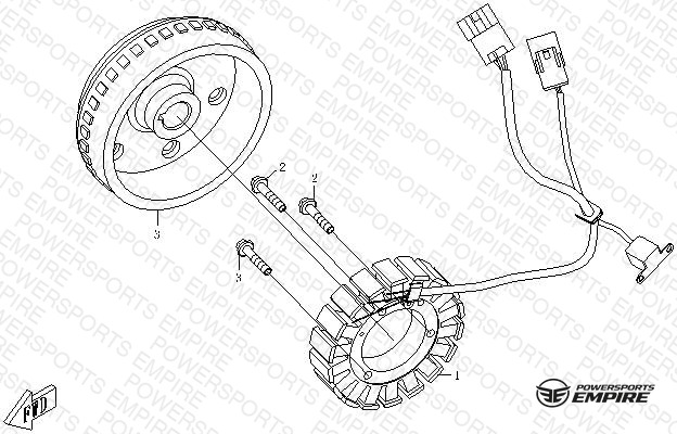 E13 — MAGNETO STATOR