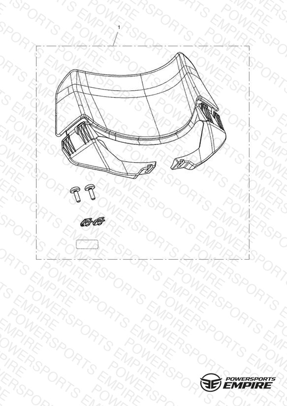 Flyscreen Visor Kit