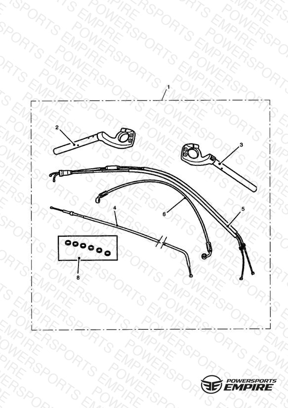 Handlebar Kit, High, ABS
