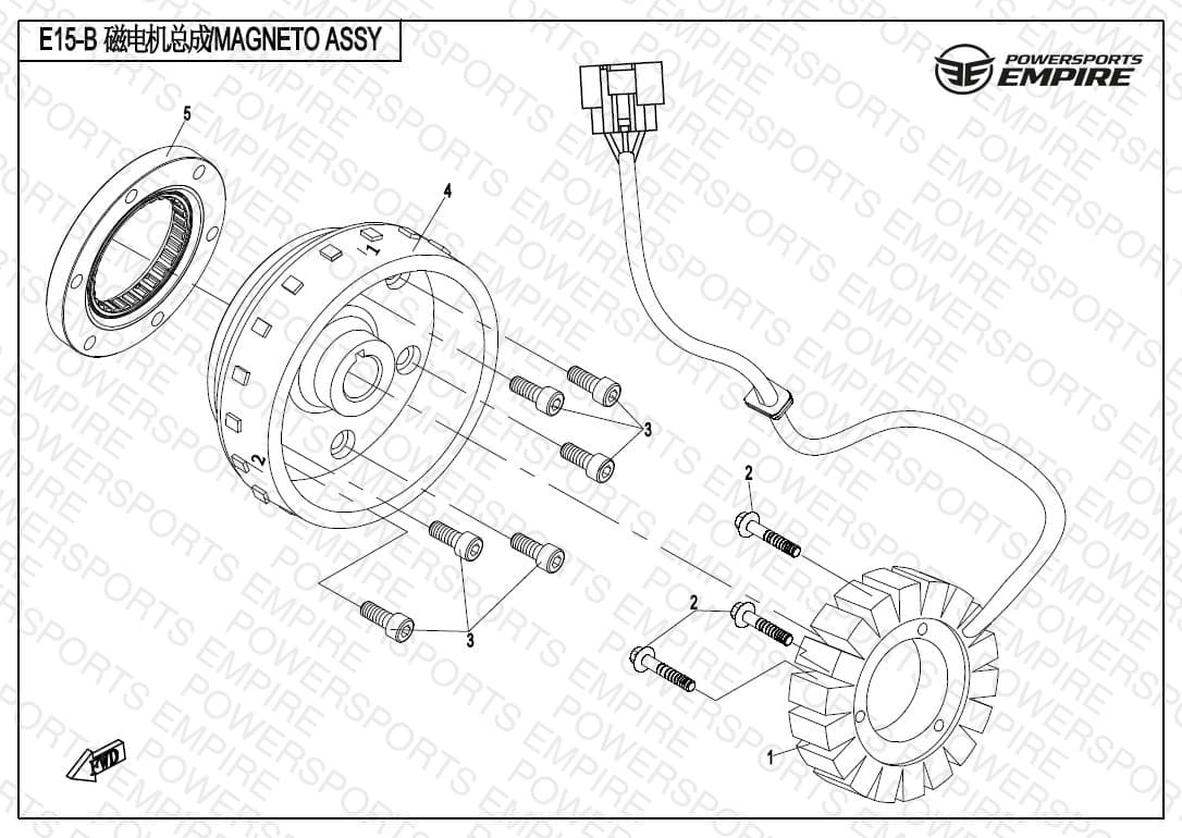 E15-B — MAGNETO ASSY - EPS