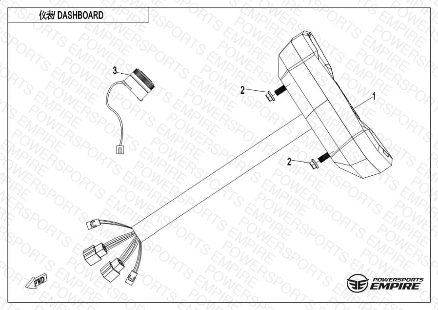 F17-A — DASHBOARD(BLACK-AND-WHITE DISPLAY DASHBOARD)